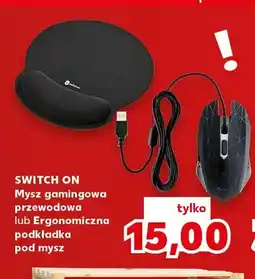 Kaufland Mysz gamingowa przewodowa Switch On oferta