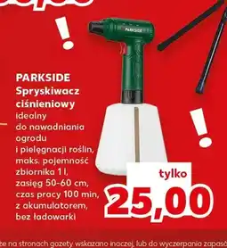 Kaufland Spryskiwacz ciśnieniowy Parkside oferta