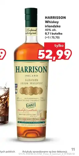 Kaufland Whiskey Harrison oferta