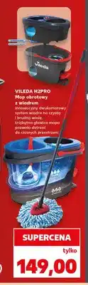 Kaufland Mop obrotowy z wiadrem Vileda H2Pro oferta