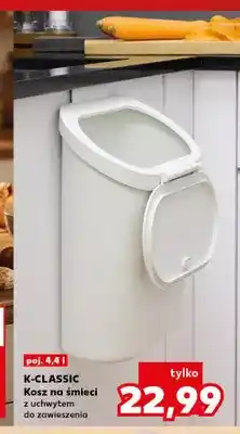 Kaufland Kosz na śmieci z uchwytem do zawieszenia K-Classic oferta