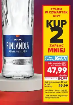 Kaufland Wódka Finlandia 40% oferta