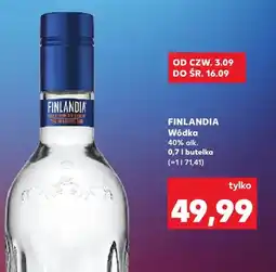 Kaufland Wódka Finlandia 40% oferta