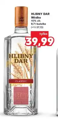 Kaufland Wódka Hlibny Dar 40% oferta