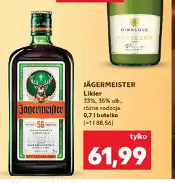 Kaufland Likier Jägermeister oferta