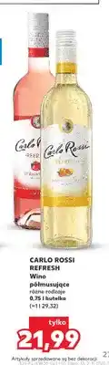 Kaufland Wino musujące półmusujące Carlo Rossi Refresh Sweet Citrus oferta