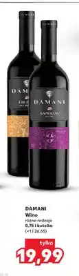 Kaufland Wino Damani oferta