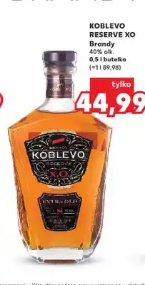 Kaufland Brandy Koblevo Reserve XO oferta