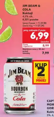 Kaufland Koktajl Jim Beam & Cola oferta