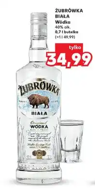 Kaufland Wódka Żubrówka Biała oferta