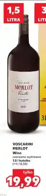 Kaufland Wino czerwone wytrawne Voscarini Merlot oferta