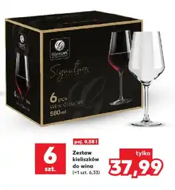 Kaufland Zestaw kieliszków do wina Glasmark Signature 580 ml 6-pak oferta