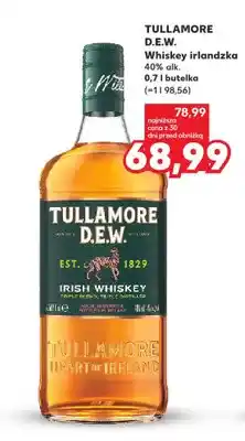 Kaufland Whiskey irlandzka Tullamore D.E.W oferta