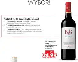 Kaufland Wino czerwone wytrawne B & G Reserve oferta