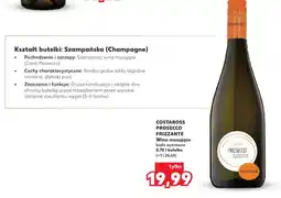 Kaufland Wino musujące białe wytrawne Costaross Prosecco Frizzante oferta