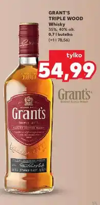 Kaufland Whisky Grant's Triple Wood oferta