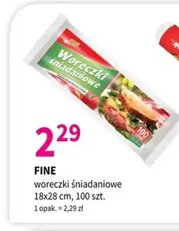 Drogerie Polskie Woreczki śniadaniowe Fine 18x28 cm oferta