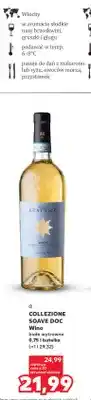 Kaufland Wino białe wytrawne Collezione Soave DOC oferta