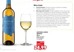 Kaufland Wino białe wytrawne Cesteira Lisboa Branco oferta