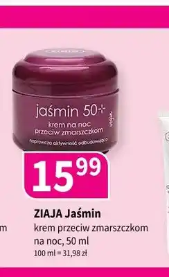 Drogerie Polskie Krem przeciw zmarszczkom na noc Ziaja Jaśmin 50+ oferta