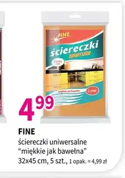 Drogerie Polskie Ściereczki uniwersalne Fine miękkie jak bawełna 32x45 cm oferta