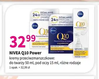 Krem przeciwzmarszczkowy do twarzy Nivea Q10 Power