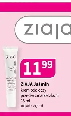 Drogerie Polskie Krem pod oczy przeciw zmarszczkom Ziaja Jaśmin 50+ oferta