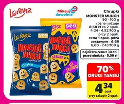 Carrefour Chrupki Monster Munch Original Lorenz oferta
