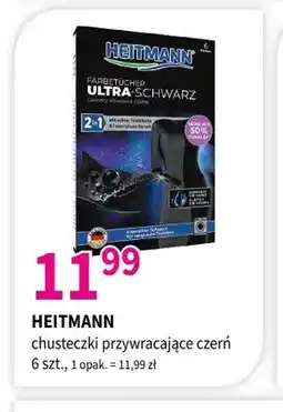 Drogerie Polskie Chusteczki przywracające czerń Heitmann oferta