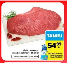 Carrefour Udziec wołowy oferta
