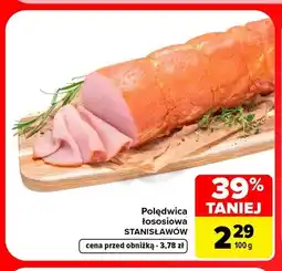 Carrefour Polędwica łososiowa Stanisławów oferta