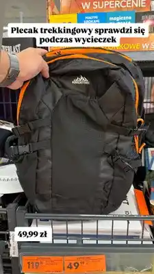 Biedronka Plecak trekkingowy Adventure oferta