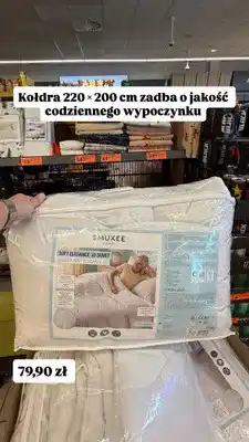 Biedronka Kołdra Smukee Home Soft Elegance 3D oferta