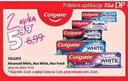 Drogerie Polskie Pasta do zębów Colgate Max White oferta