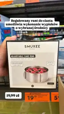Biedronka Regulowany rant do ciasta Smukee Home oferta