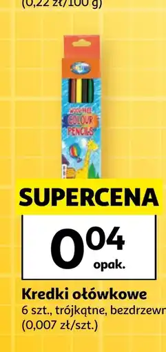 Auchan Kredki ołówkowe O oferta
