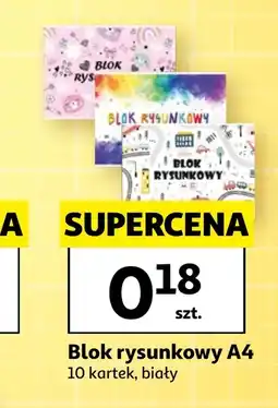 Auchan Blok rysunkowy oferta