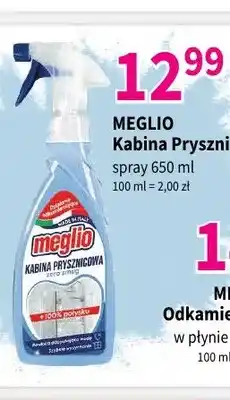 Drogerie Polskie Płyn do kabin prysznicowych Meglio spray oferta