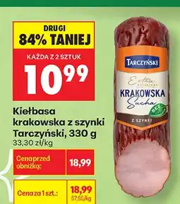 Biedronka Kiełbasa Tarczyński oferta