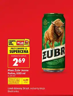 Biedronka Piwo Z natury oferta