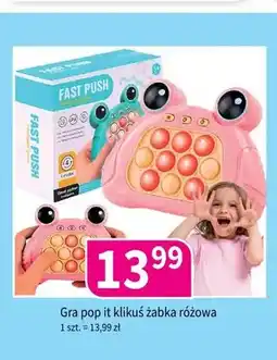Drogerie Polskie Gra pop it klikuś żabka różowa Montessa oferta