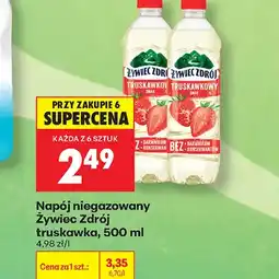 Biedronka Napój Żywiec zdrój oferta