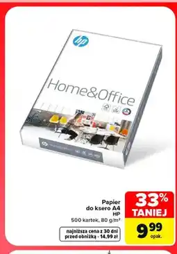 Carrefour Papier do ksero A4 HP 80 g/m² oferta