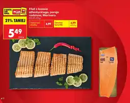 Biedronka Filet z łososia Marinero oferta