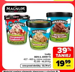 Carrefour Lody Ben & Jerry's Strawberry Doughnut-eee oferta