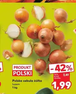 Kaufland Cebula żółta polska oferta