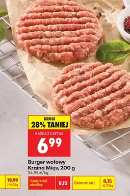 Biedronka Burger Kraina Mięs oferta