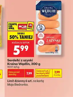 Biedronka Serdelki oferta