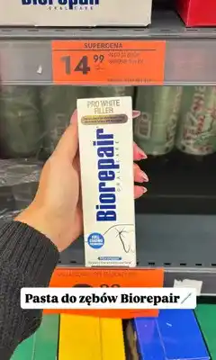 Biedronka Pasta do zębów Biorepair Pro White Filler oferta