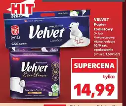 Kaufland Papier toaletowy 3-warstwowy Velvet oferta